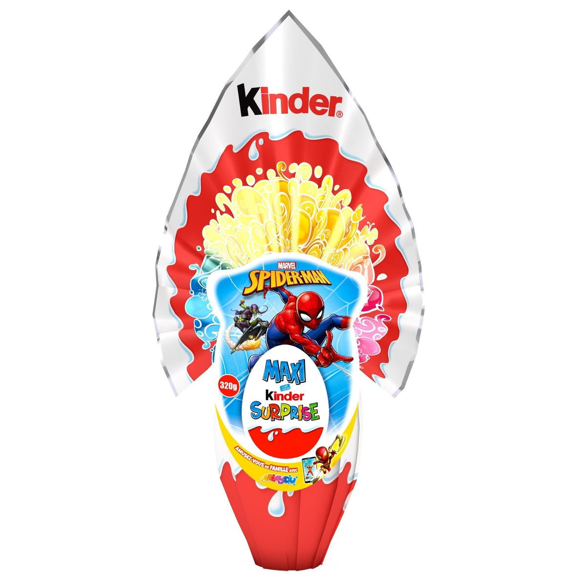 Chocolate Egg Surprise Spiderman 320g image 1