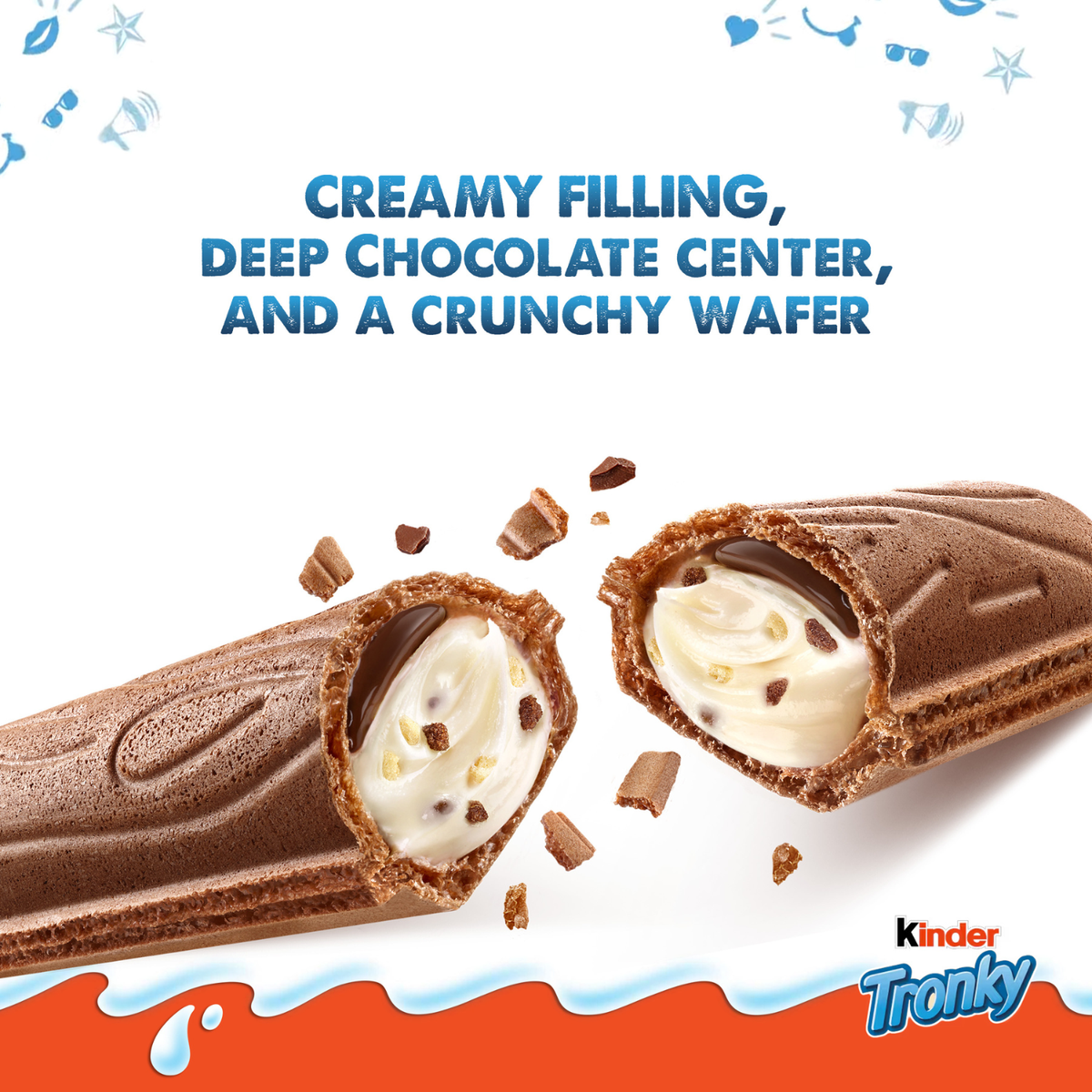 Tronky Cocoa Wafer 5pcs image 2