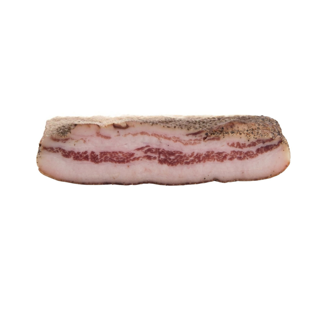 Guanciale Black Pepper - Italian Cured Pork Cheek 400g image 2
