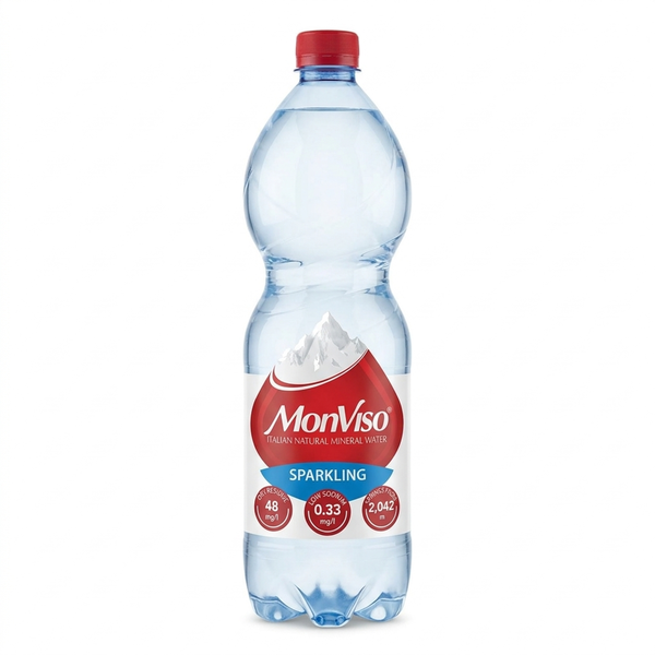 Water Sparkling Italian 1L x 6 bottles image 1