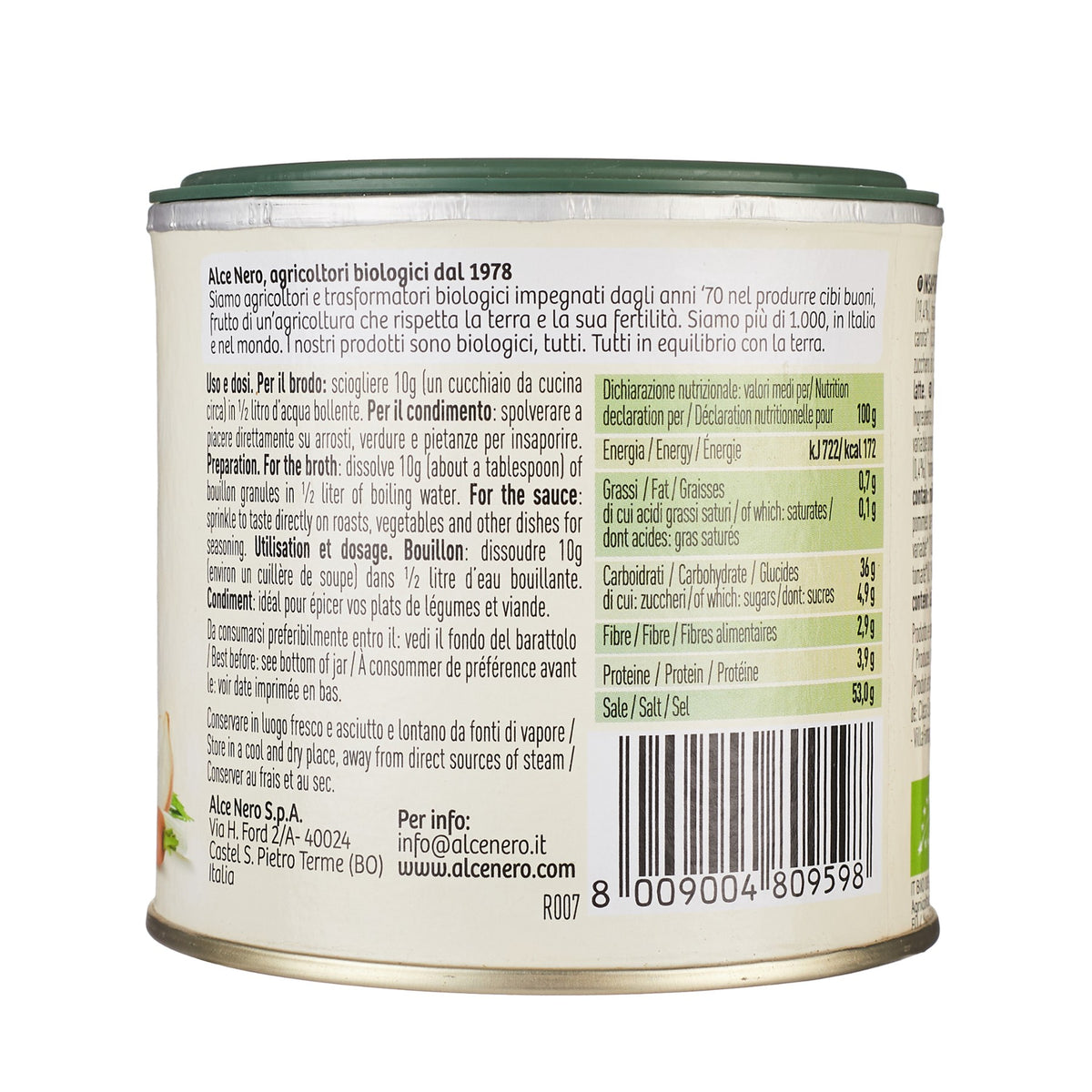 Vegetable Bouillon Powder Organic image 2