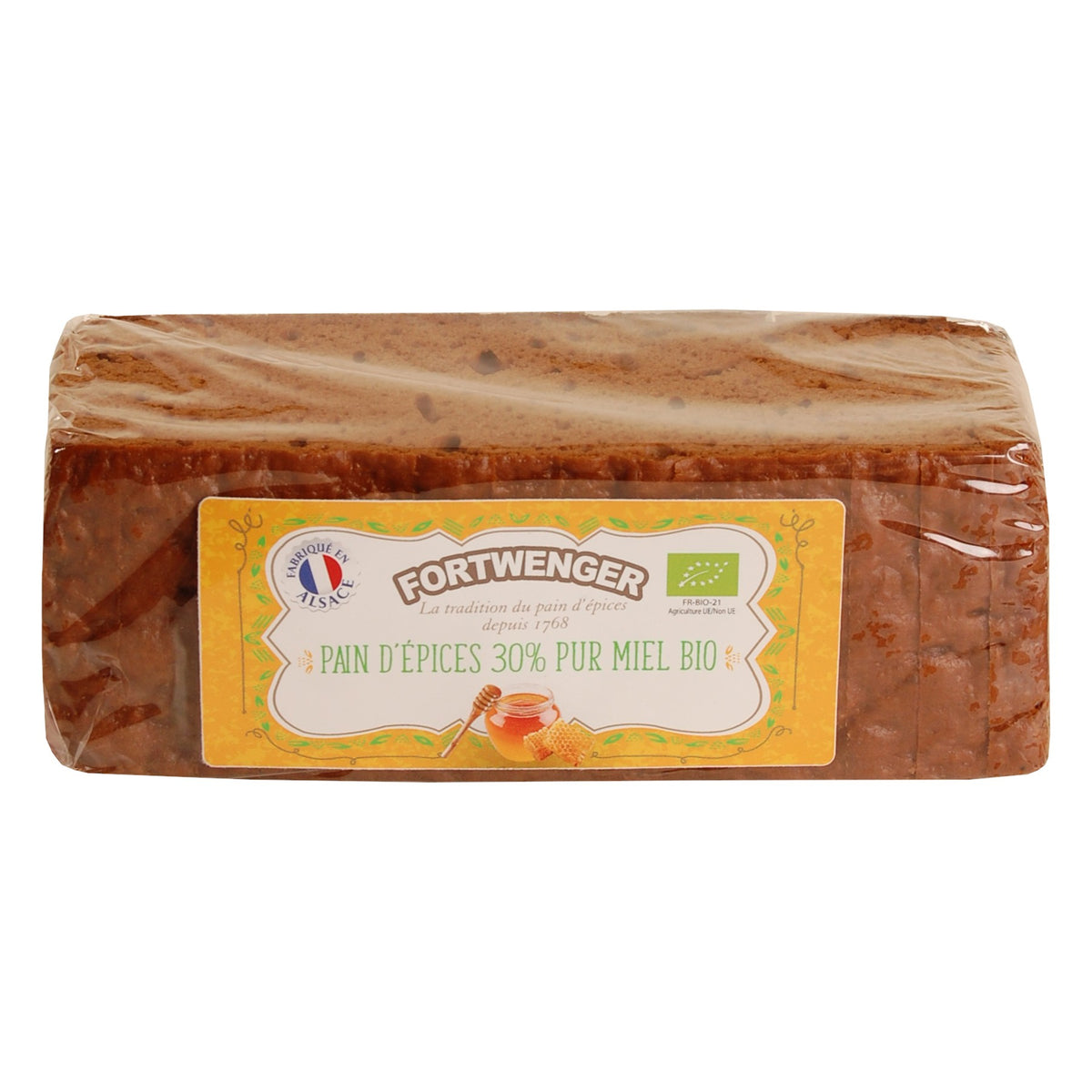 Gingerbread Sliced 30% Honey Organic image 1