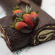 Yule Log Cake White Chocolate image 1