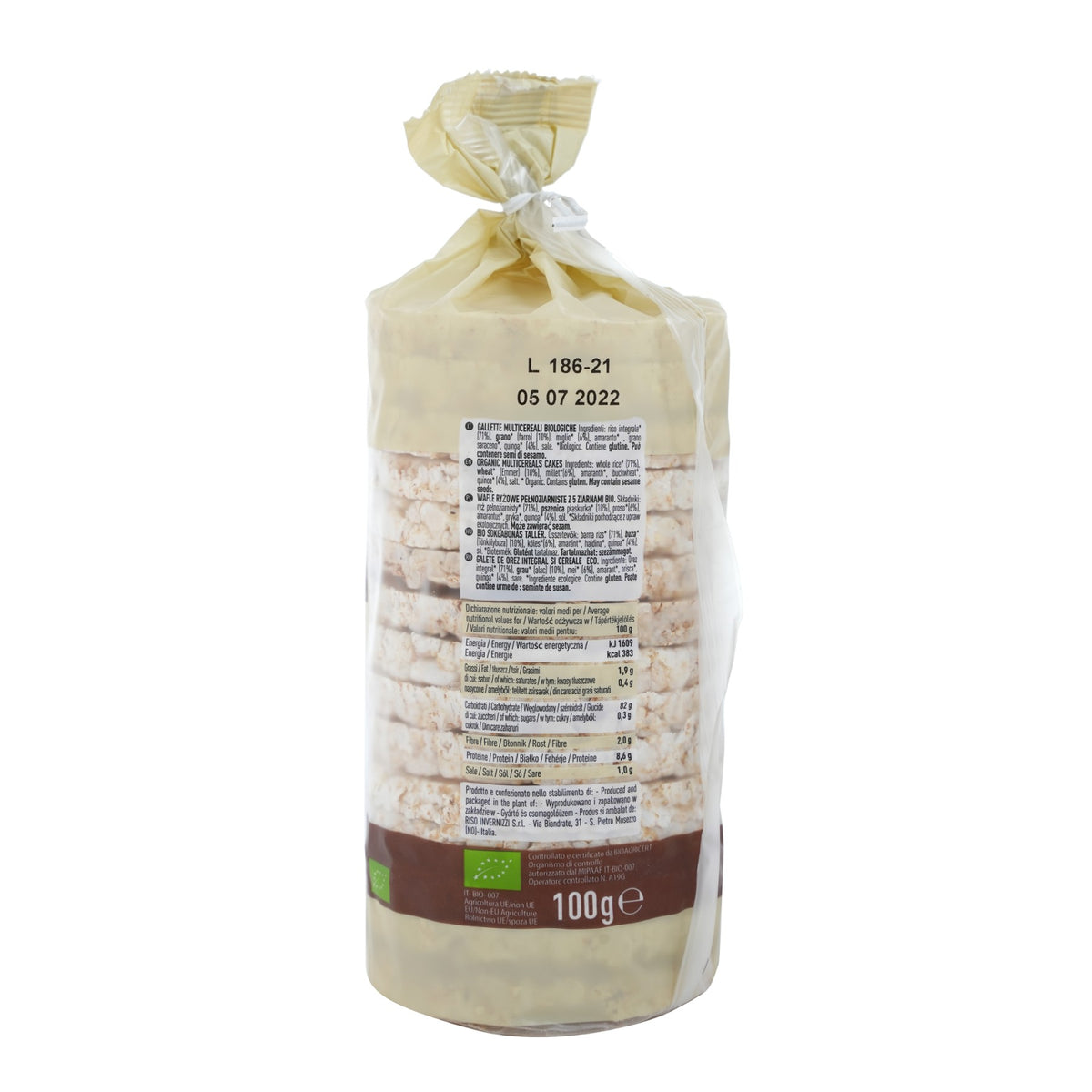 Organic Whole Rice & Cereals Cakes image 3