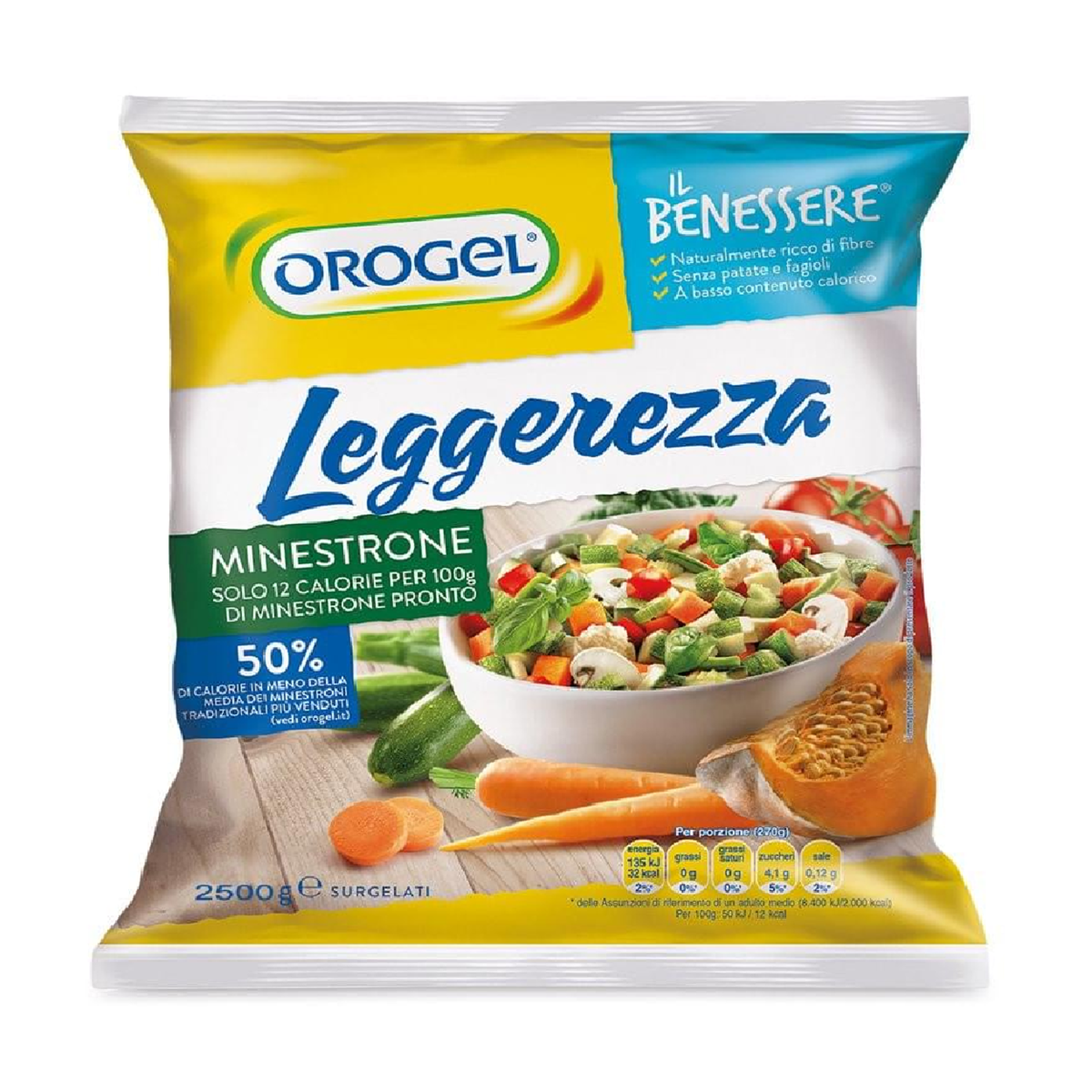 Minestrone Light without Legumes Frozen 2.5kg image 1