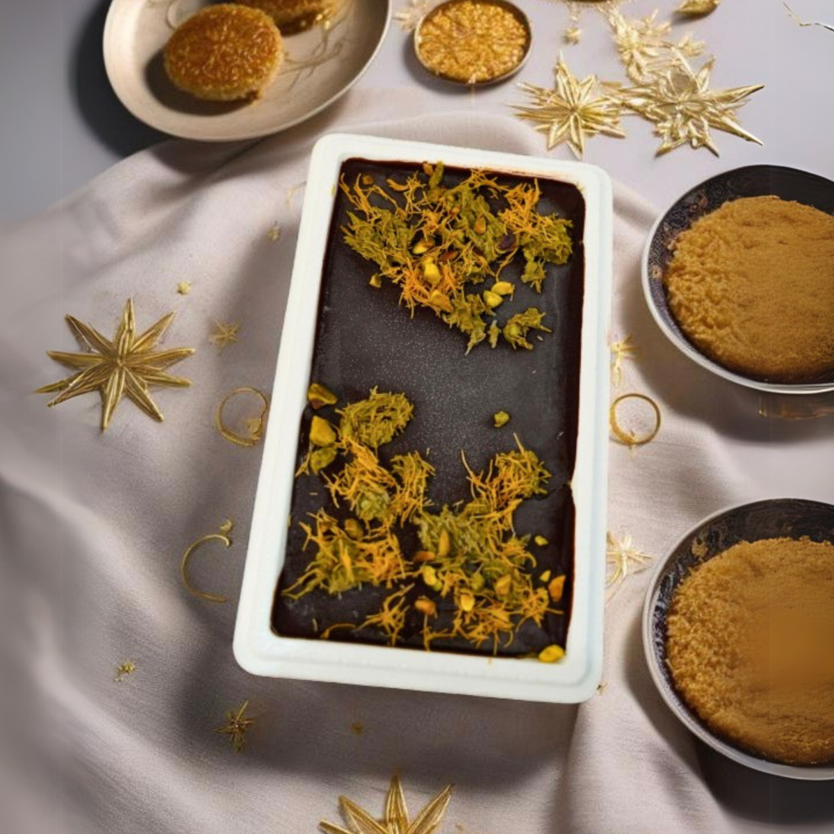 Chocolate Pistachio Kunafa Gelato - Flavour of the Month image 1