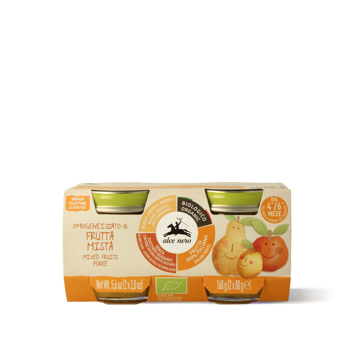 Mixed Fruit - Organic Apple, Pear & Apricot Puree 2 x 80g image 1