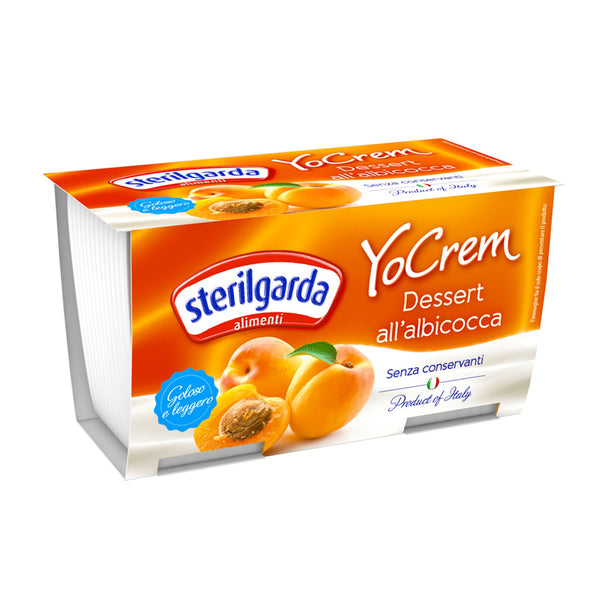Yogurt Yocrem Apricot 100g x 2pcs image 1
