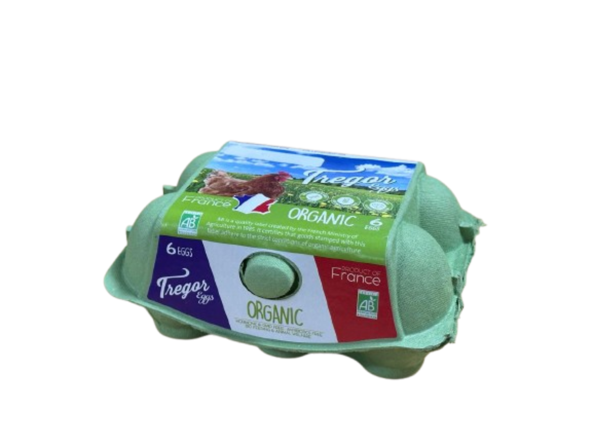 Eggs Bio Organic 6pcs image 1