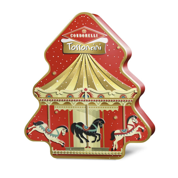 Torroncini Christmas Tree Tin Assorted image 1