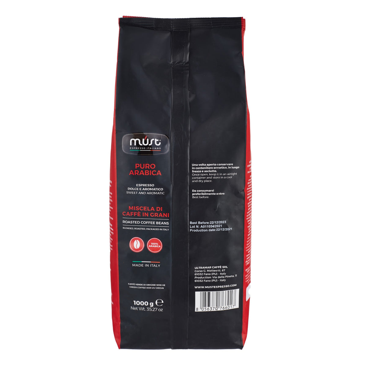 Roasted Coffee Beans 100% Arabica 1kg image 2