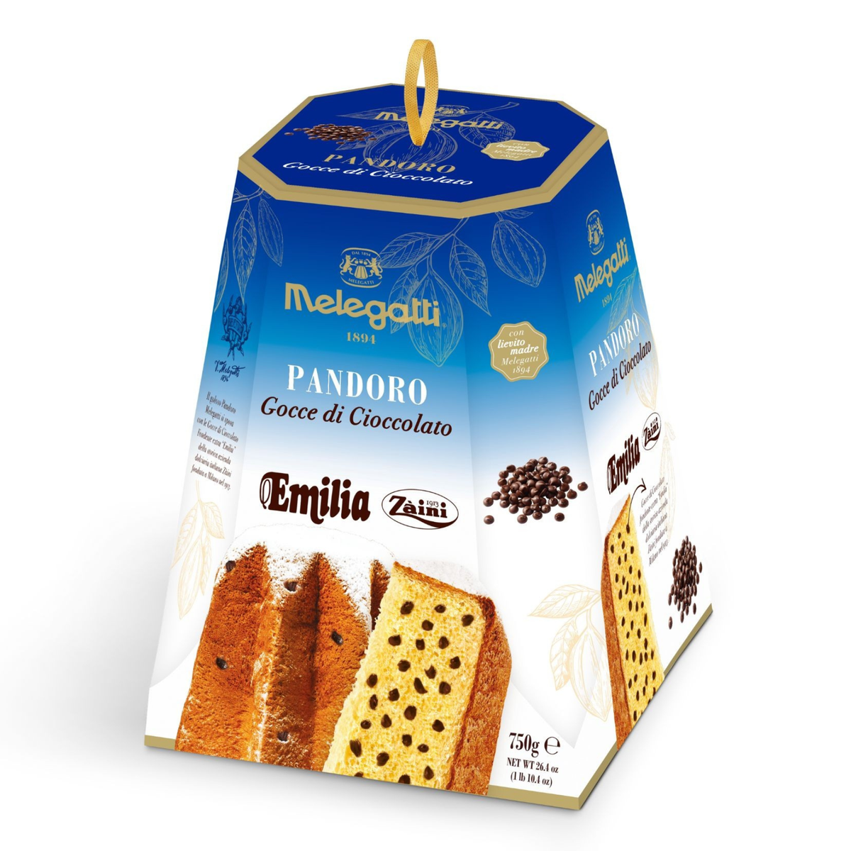 Pandoro with Chocolate Drops image 1