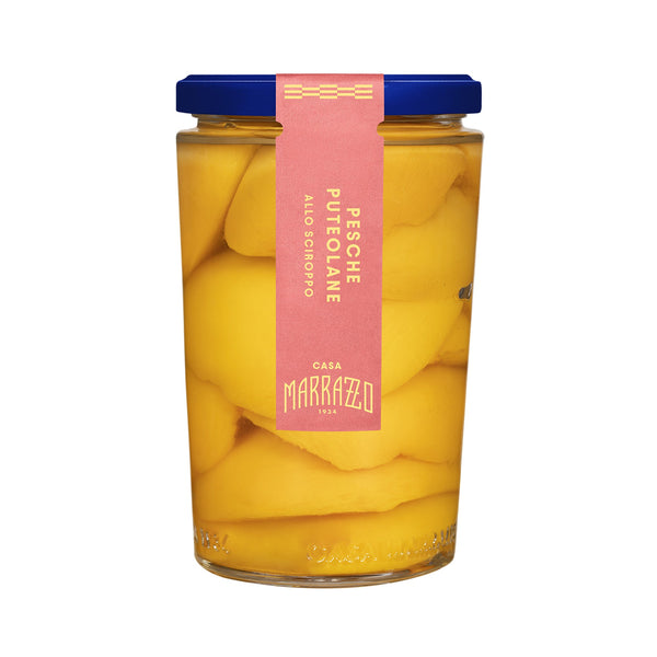 Peaches Puteolane in Syrup Jar image 1