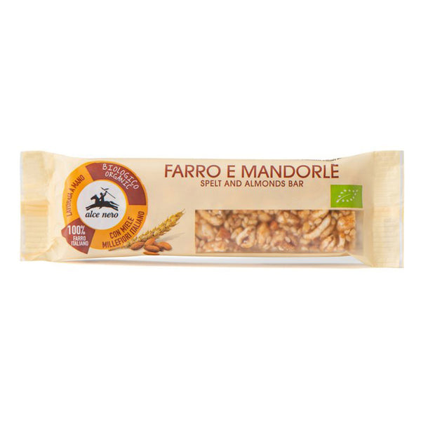Organic Spelt Bar with Almonds & Honey image 1