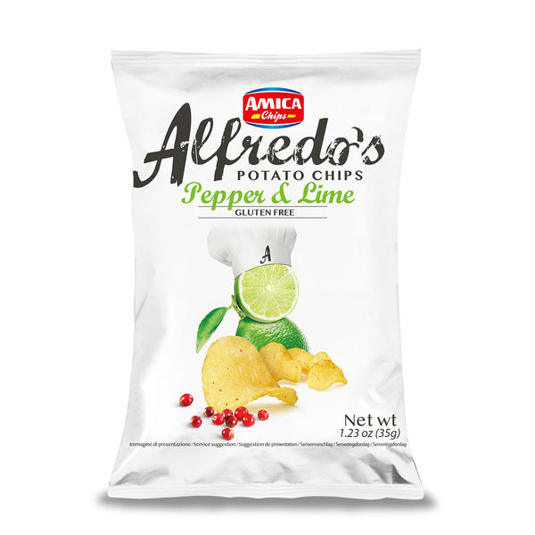Alfredo's Black Pepper & Lime Chips image 1