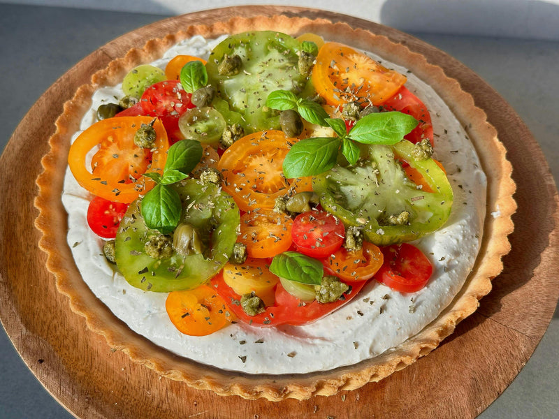 Heirloom Tomato & Ricotta Tart