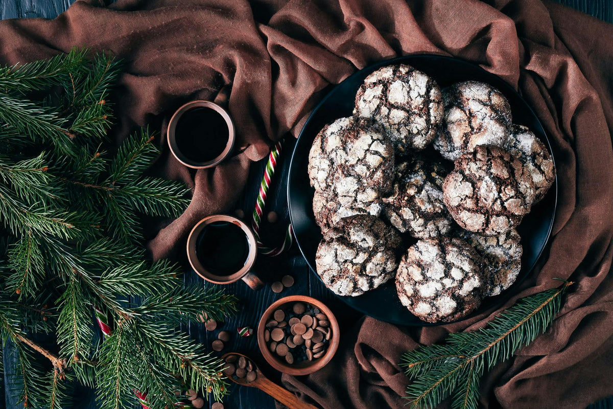 Christmas Crinkle Cookie