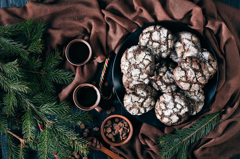Christmas Crinkle Cookie