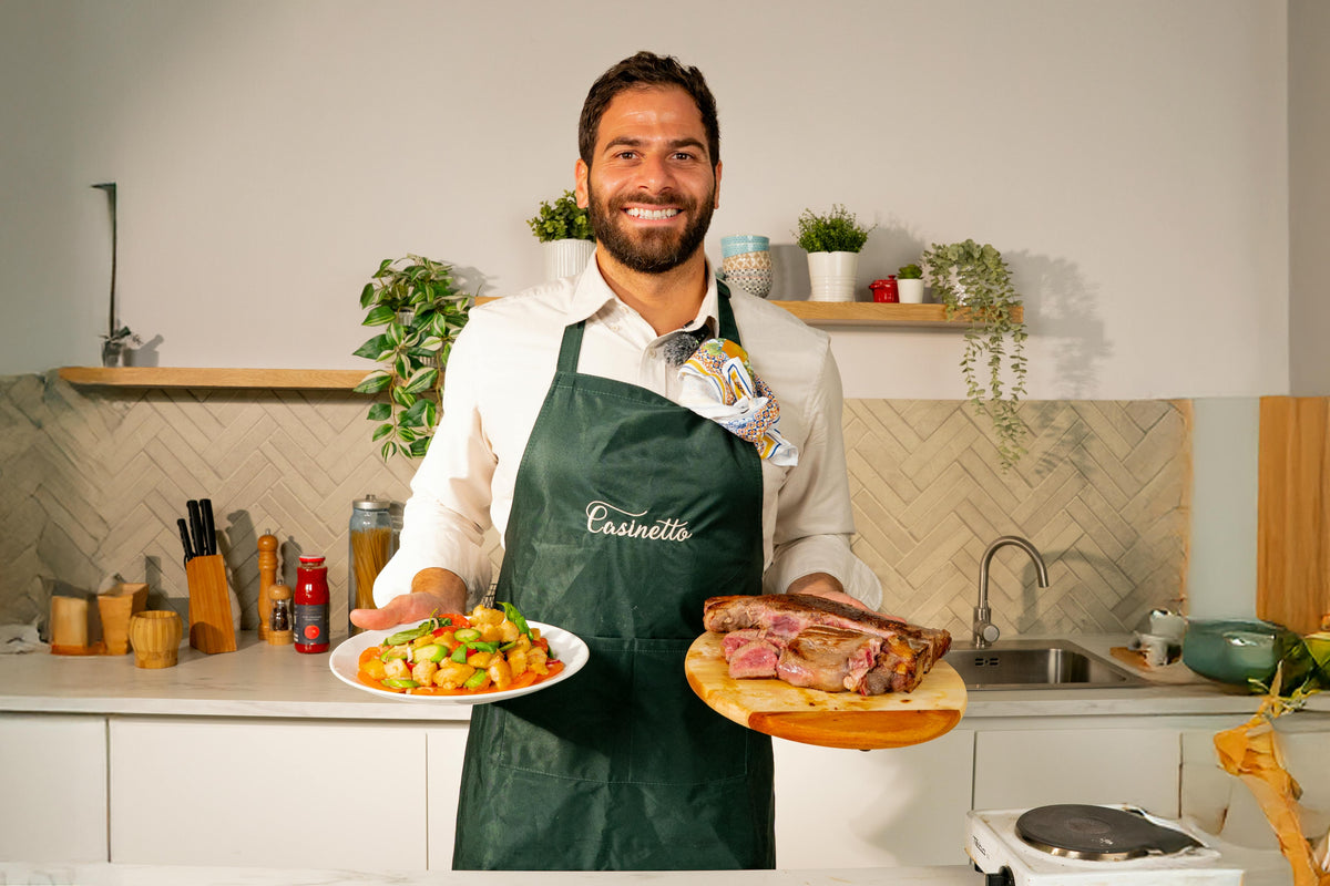 Chef Lorenzo's Panzanella Salad & T-Bone Steak