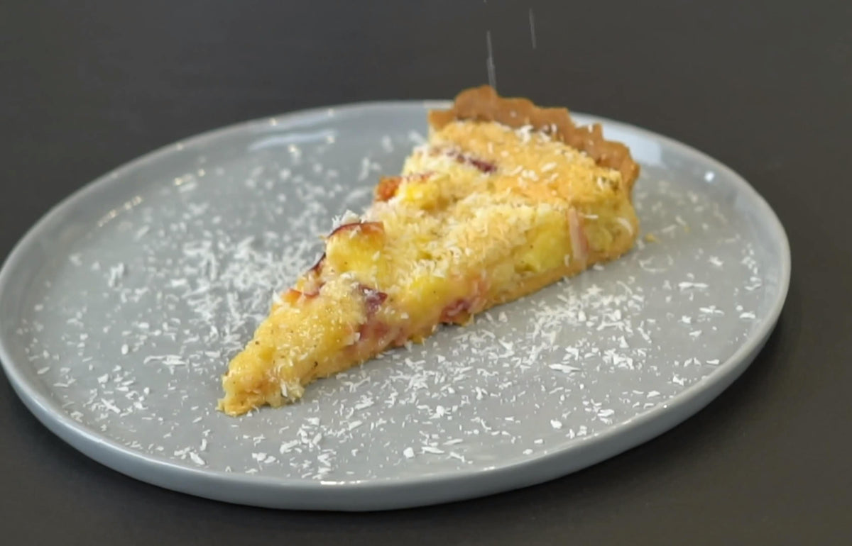 Peach and Coconut Tart