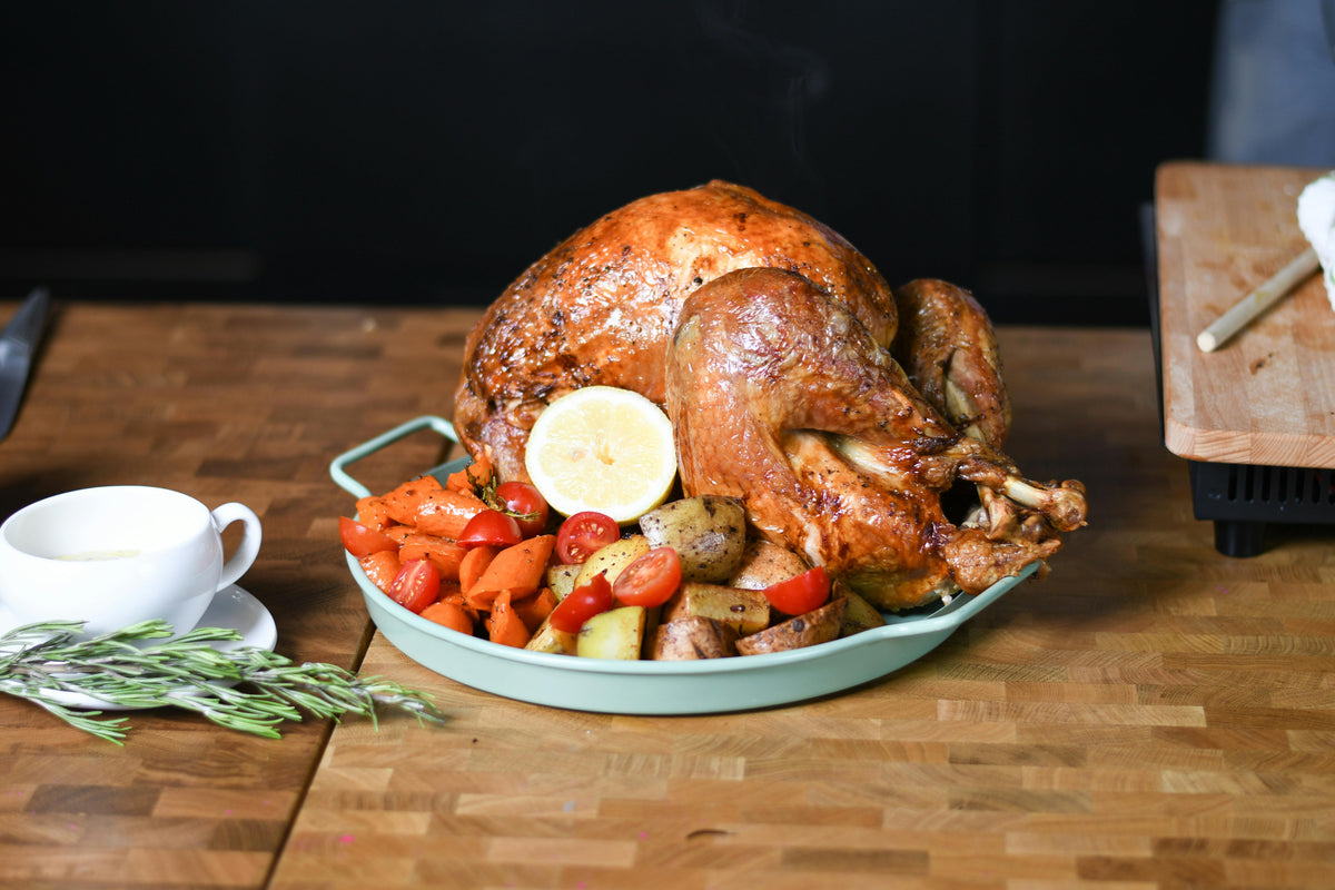 Thanksgiving Turkey & Roasted Vegetables